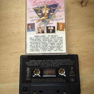 Various – Super Ladies Of The 80's Vintage Cassette Tape VG+ C40